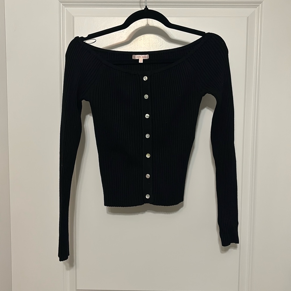 Lottie Moss Cropped Sweater